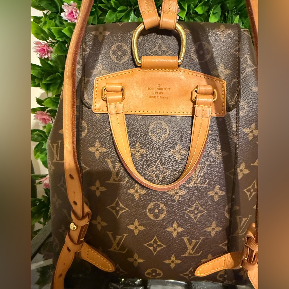 Louis Vuitton Montsour Monogram Backpack - Picture 2 of 15